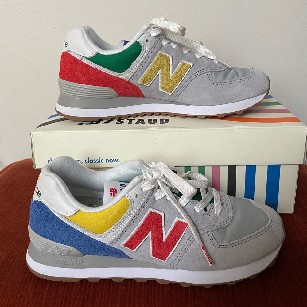staud new balance 574